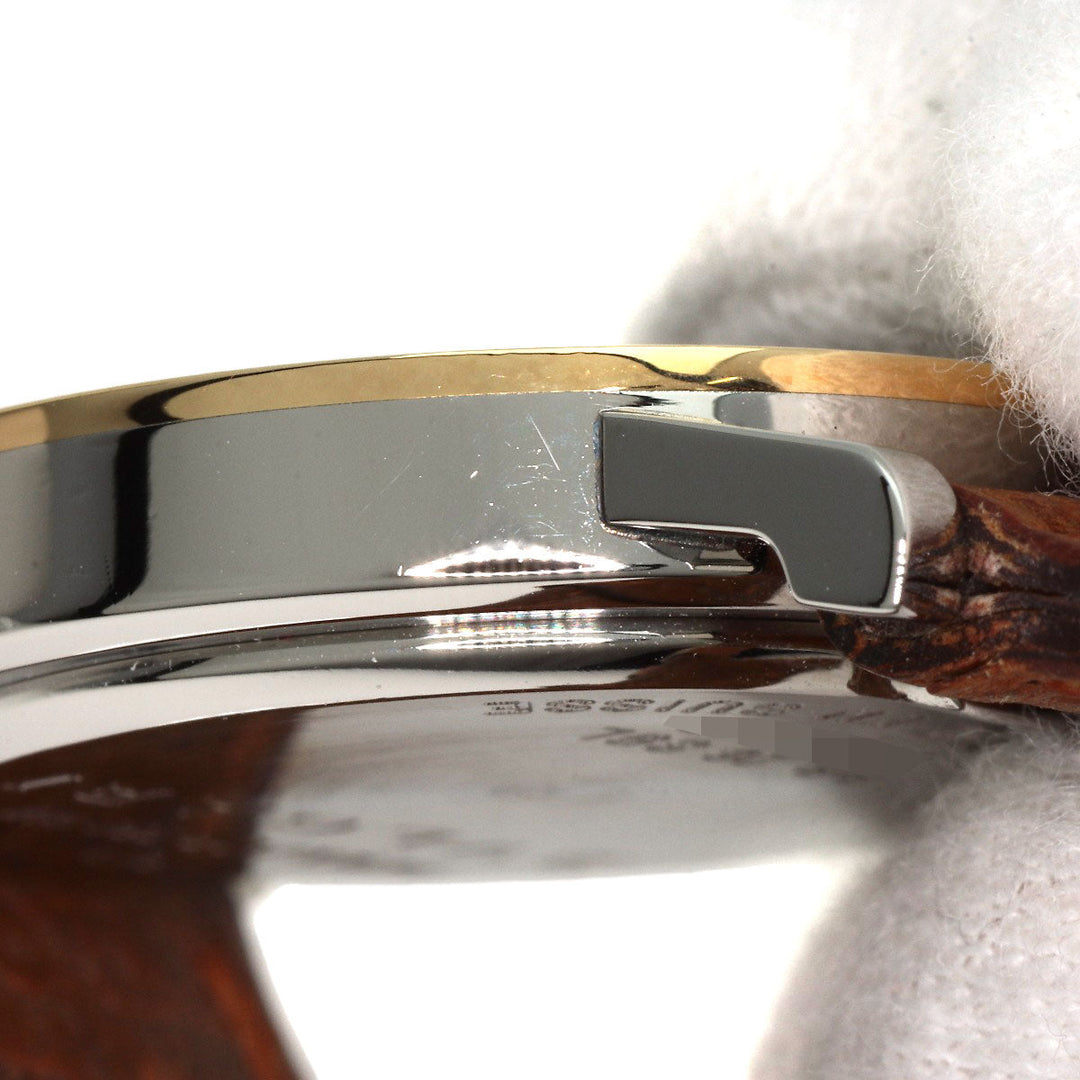 BVLGARI Watches Quartz BB26SGLD Stainless Steel, Leather, K18YG gold Bulgari Bulgari black dial Women Used Authentic