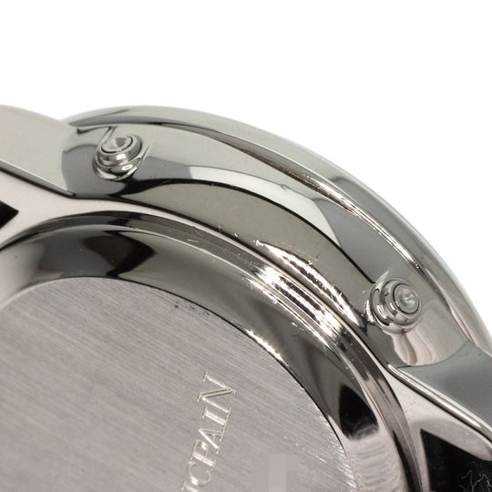 Blancpain Watches Mechanical Automatic B2102-1127-11 Stainless Steel Silver Léman Moon Phase Triple Calendar white dial