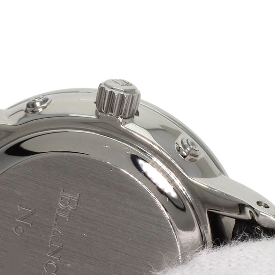 Blancpain Watches Mechanical Automatic B2102-1127-11 Stainless Steel Silver Léman Moon Phase Triple Calendar white dial