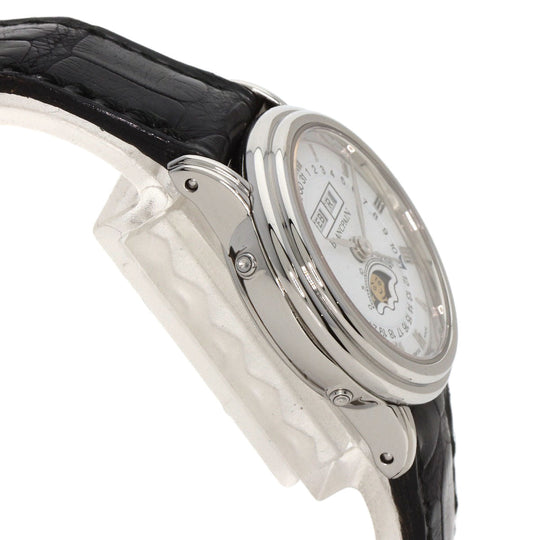 Blancpain Watches Mechanical Automatic B2102-1127-11 Stainless Steel Silver Léman Moon Phase Triple Calendar white dial