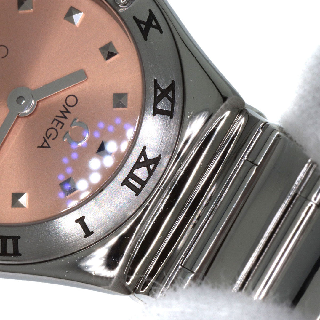 OMEGA Watches Quartz 1571.61 Stainless Steel Silver Constellation pink dial
