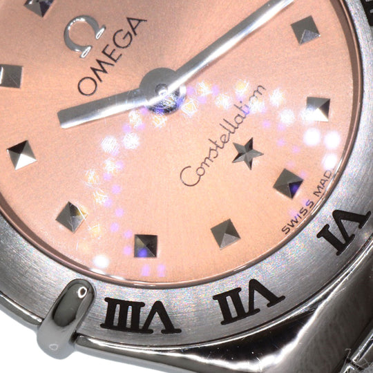 OMEGA Watches Quartz 1571.61 Stainless Steel Silver Constellation pink dial