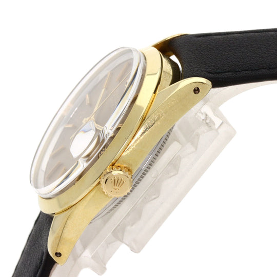 ROLEX Watches Mechanical Automatic 1550 Gold Plated gold Oyster Perpetual 1970 Brown dial