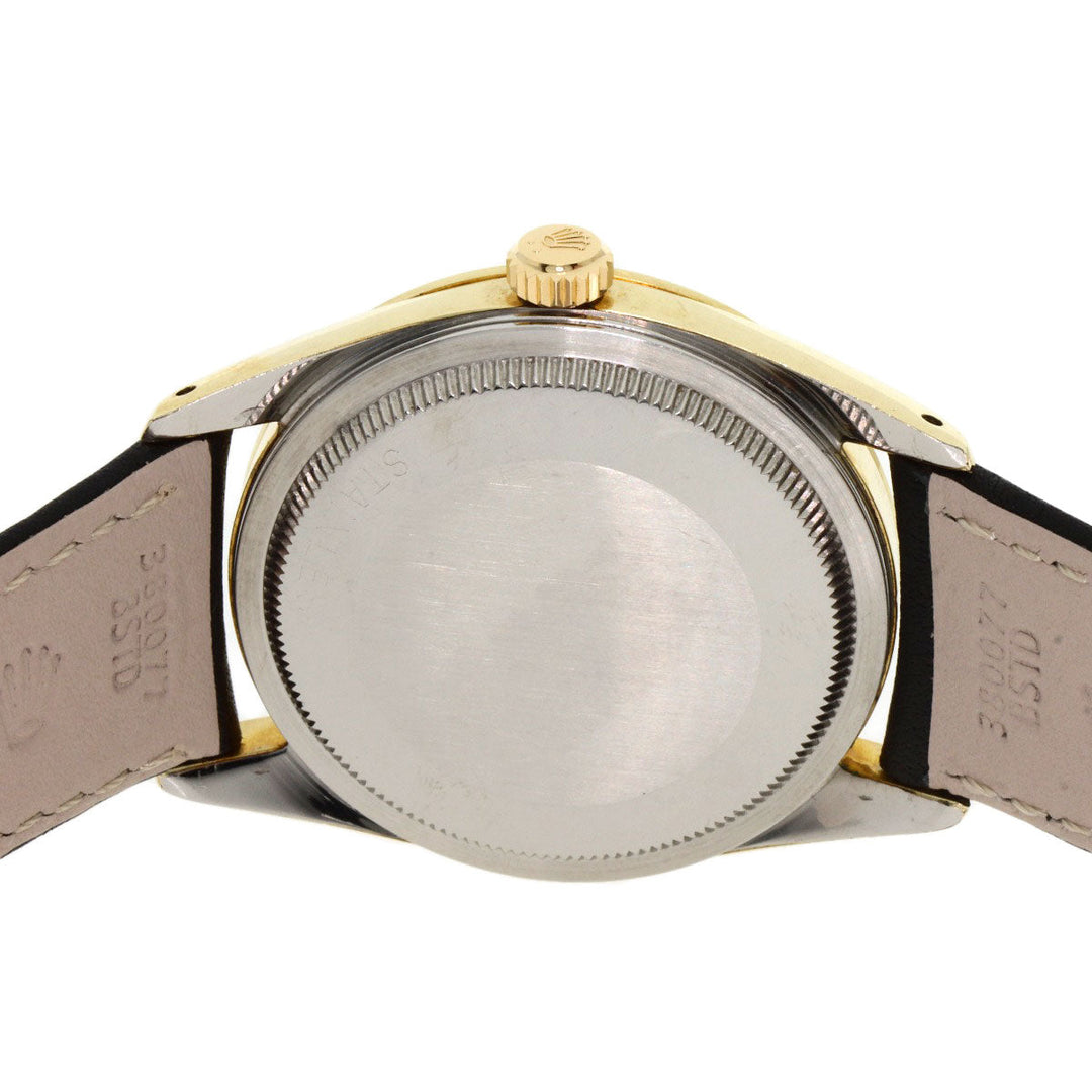 ROLEX Watches Mechanical Automatic 1550 Gold Plated gold Oyster Perpetual 1970 Brown dial