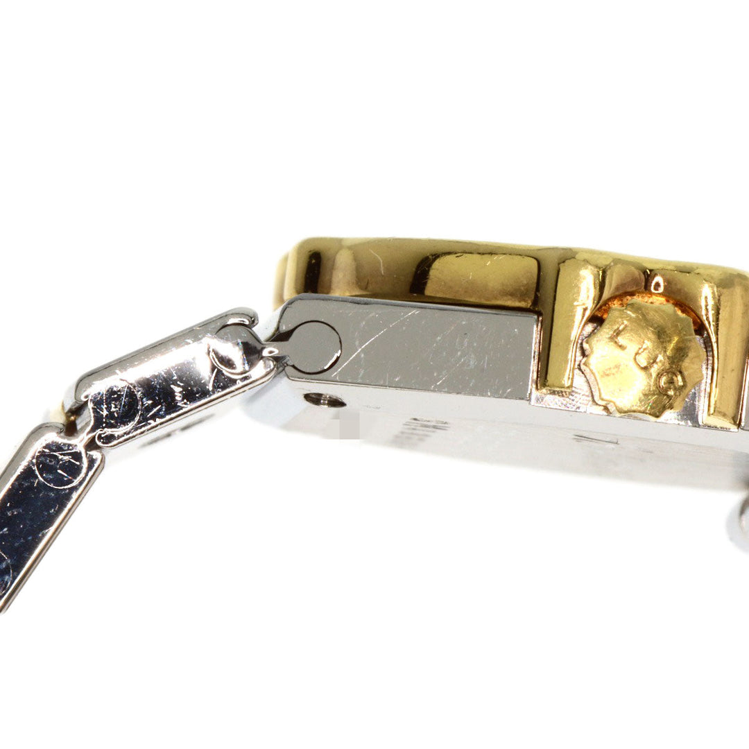 Chopard Watches Quartz 25/8067-11 Stainless Steel, Stainless Steel, Diamond gold St. Moritz 12P Diamond gray dial Women Used Authentic