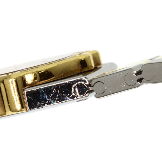 Chopard Watches Quartz 25/8067-11 Stainless Steel, Stainless Steel, Diamond gold St. Moritz 12P Diamond gray dial Women Used Authentic