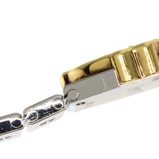 Chopard Watches Quartz 25/8067-11 Stainless Steel, Stainless Steel, Diamond gold St. Moritz 12P Diamond gray dial Women Used Authentic