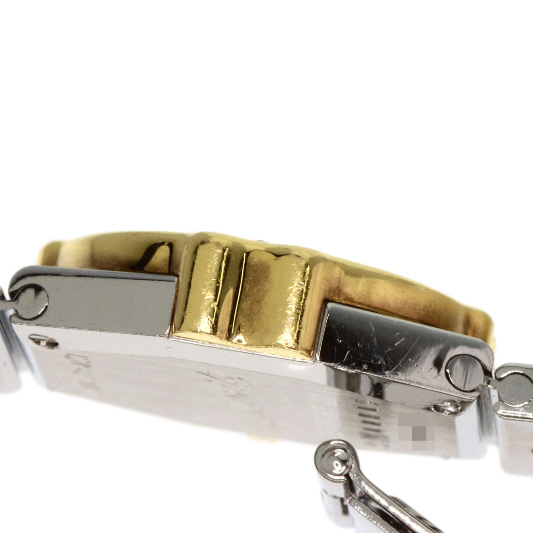 Chopard Watches Quartz 25/8067-11 Stainless Steel, Stainless Steel, Diamond gold St. Moritz 12P Diamond gray dial Women Used Authentic