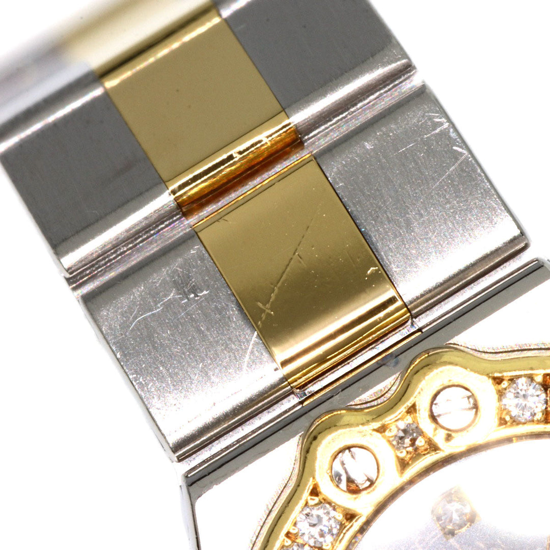 Chopard Watches Quartz 25/8067-11 Stainless Steel, Stainless Steel, Diamond gold St. Moritz 12P Diamond gray dial Women Used Authentic