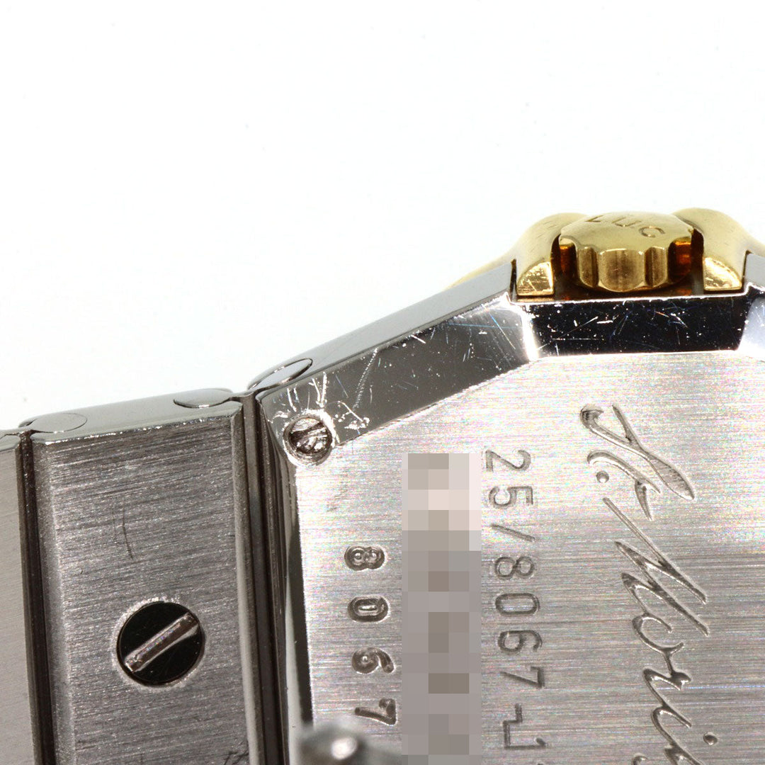 Chopard Watches Quartz 25/8067-11 Stainless Steel, Stainless Steel, Diamond gold St. Moritz 12P Diamond gray dial Women Used Authentic