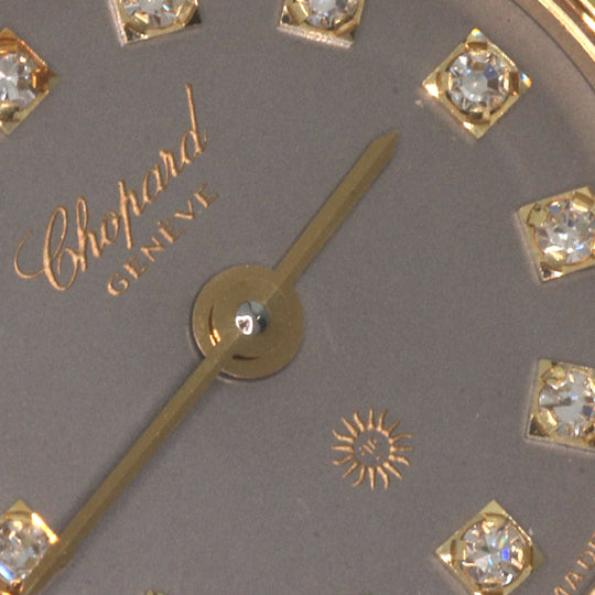 Chopard Watches Quartz 25/8067-11 Stainless Steel, Stainless Steel, Diamond gold St. Moritz 12P Diamond gray dial Women Used Authentic
