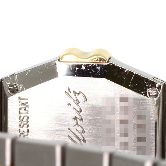 Chopard Watches Quartz 25/8067-11 Stainless Steel, Stainless Steel, Diamond gold St. Moritz 12P Diamond gray dial Women Used Authentic