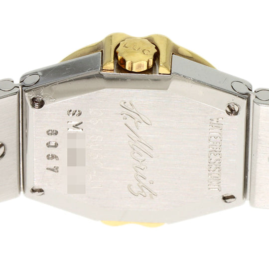 Chopard Watches Quartz 25/8067-11 Stainless Steel, Stainless Steel, Diamond gold St. Moritz 12P Diamond gray dial Women Used Authentic