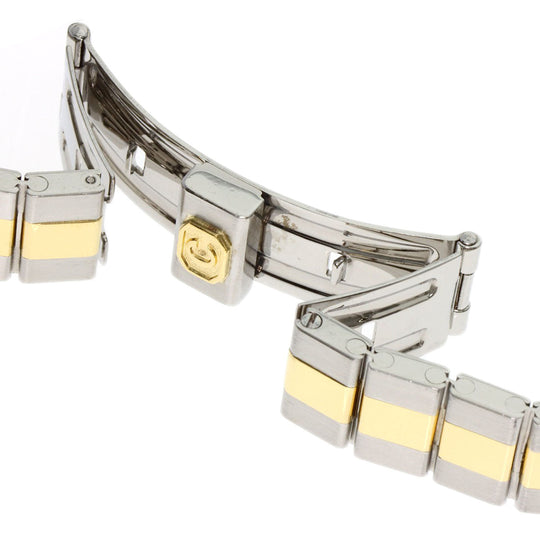 Chopard Watches Quartz 25/8067-11 Stainless Steel, Stainless Steel, Diamond gold St. Moritz 12P Diamond gray dial Women Used Authentic