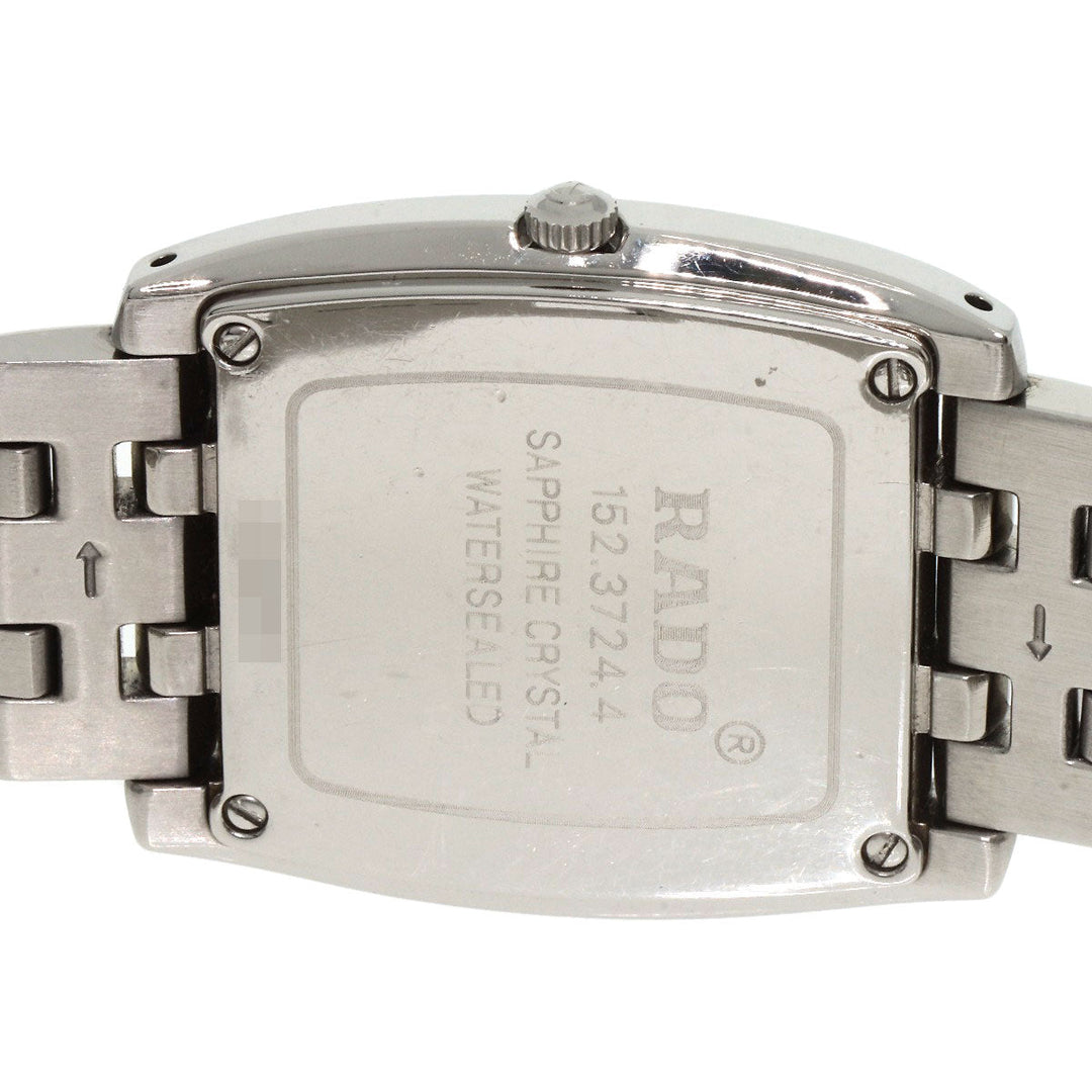 RADO Watches Quartz 152.3724.4 Stainless Steel , Stainless Steel Silver Florence blue dial mens Used Authentic