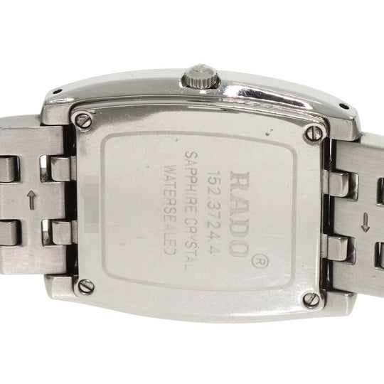 RADO Watches Quartz 152.3724.4 Stainless Steel , Stainless Steel Silver Florence blue dial mens Used Authentic