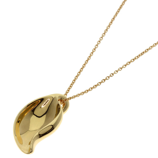 TIFFANY&Co. Necklace 18K Yellow Gold gold Leaf Women Used Authentic