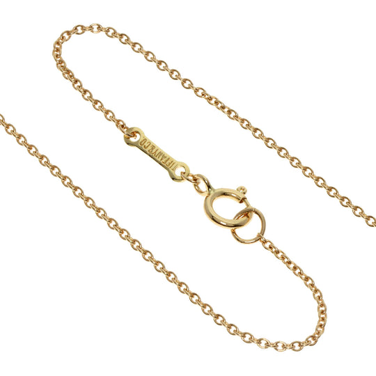 TIFFANY&Co. Necklace 18K Yellow Gold gold Leaf Women Used Authentic