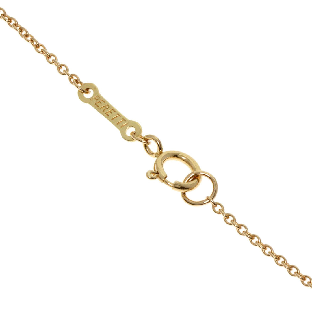 TIFFANY&Co. Necklace 18K Yellow Gold gold Leaf Women Used Authentic