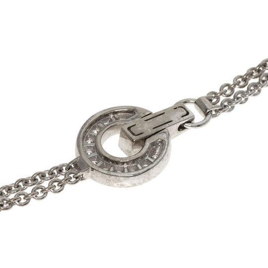 BVLGARI bracelet K18WG Silver BVLGARI BVLGARI Openwork Diamond M/L