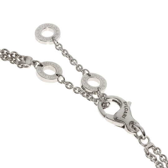 BVLGARI bracelet K18WG Silver BVLGARI BVLGARI Openwork Diamond M/L
