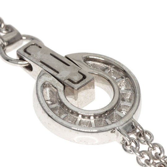 BVLGARI bracelet K18WG Silver BVLGARI BVLGARI Openwork Diamond M/L
