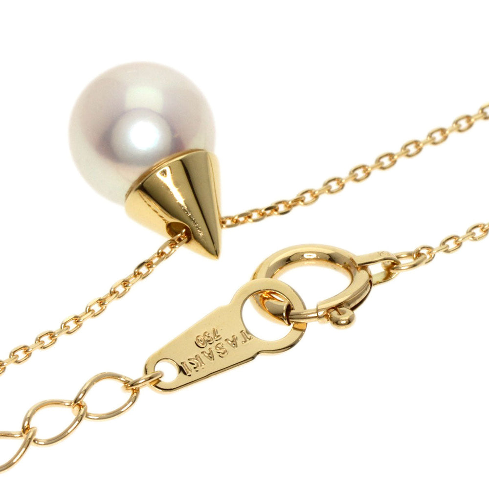 TASAKI Necklace 18K Yellow Gold gold Akoya pearl Pearl Women Used Authentic