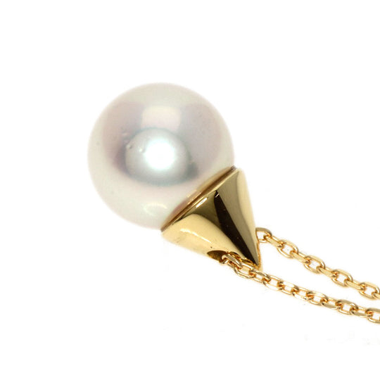 TASAKI Necklace 18K Yellow Gold gold Akoya pearl Pearl Women Used Authentic