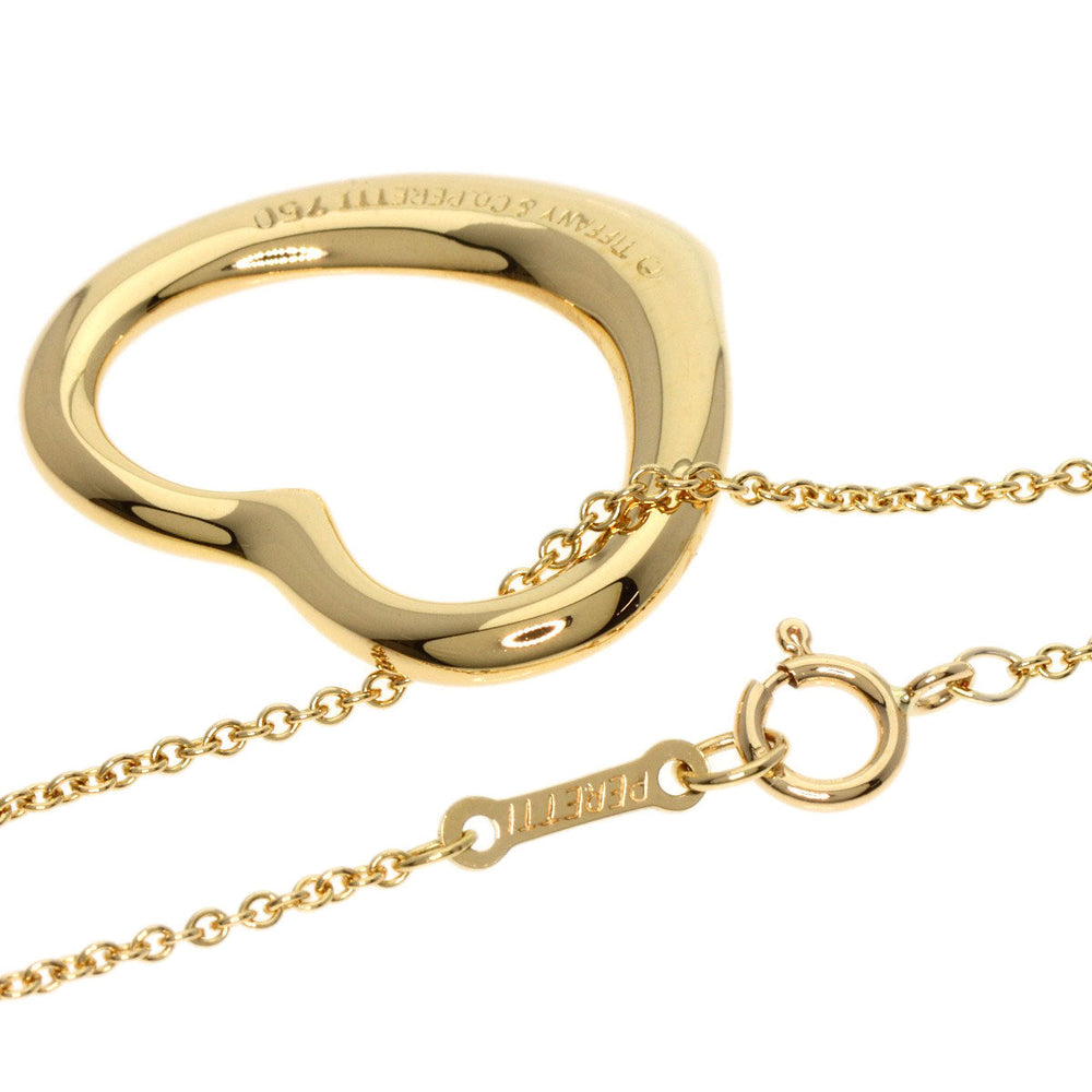 TIFFANY&Co. Necklace 18K Yellow Gold gold Open heart