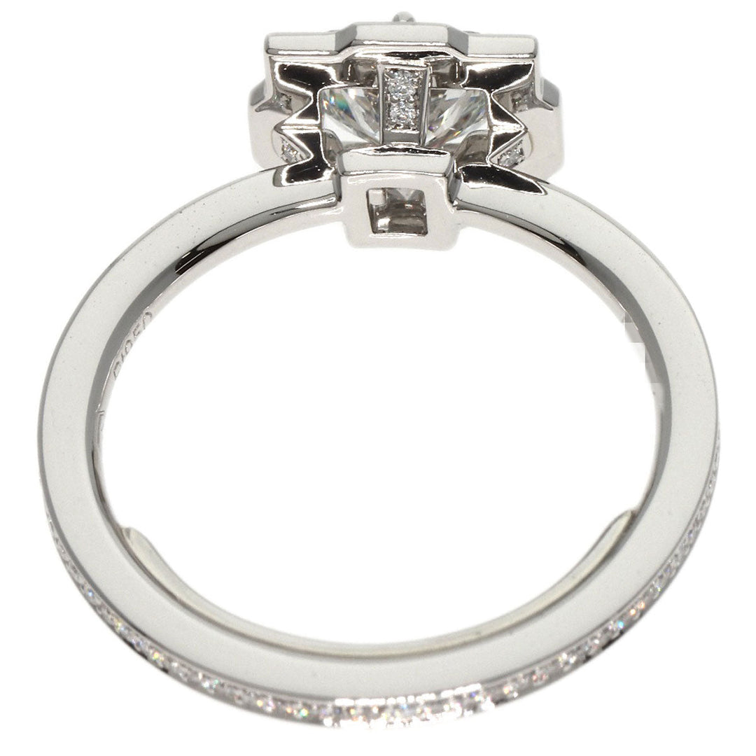 HARRY WINSTON Ring PT950 Silver Belle by Diamond