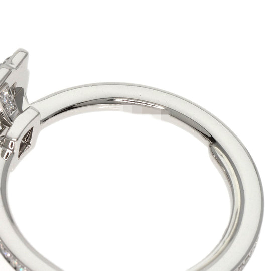 HARRY WINSTON Ring PT950 Silver Belle by Diamond