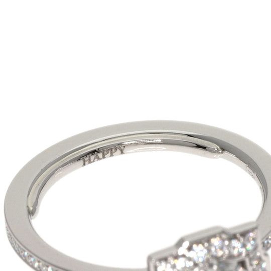 HARRY WINSTON Ring PT950 Silver Belle by Diamond