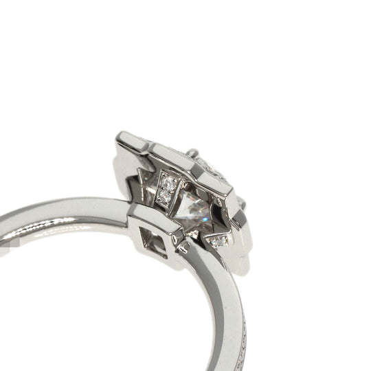 HARRY WINSTON Ring PT950 Silver Belle by Diamond