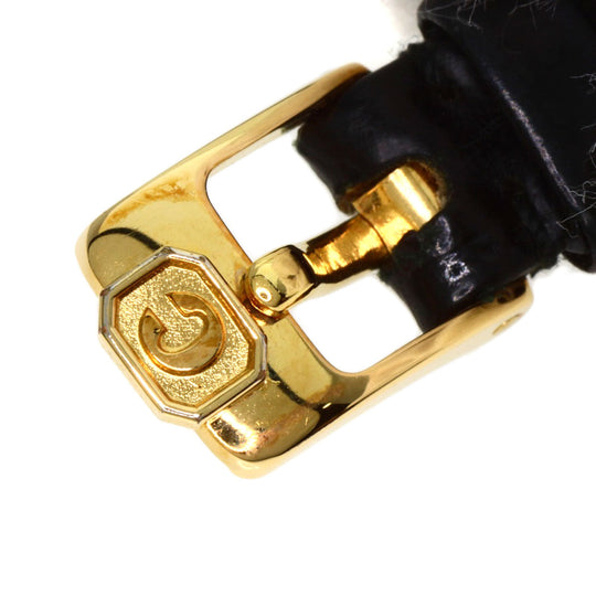 Chopard Watches Quartz 20/5511 K18YG , Leather , Diamond gold Happy diamond white dial Women Used Authentic