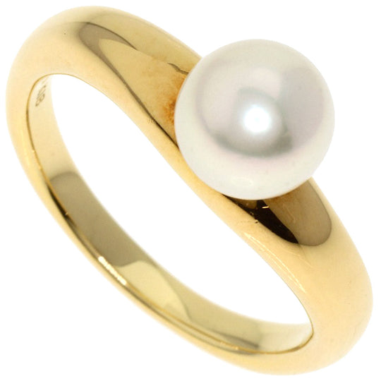 MIKIMOTO Ring 18K Yellow Gold gold Akoya pearl Pearl