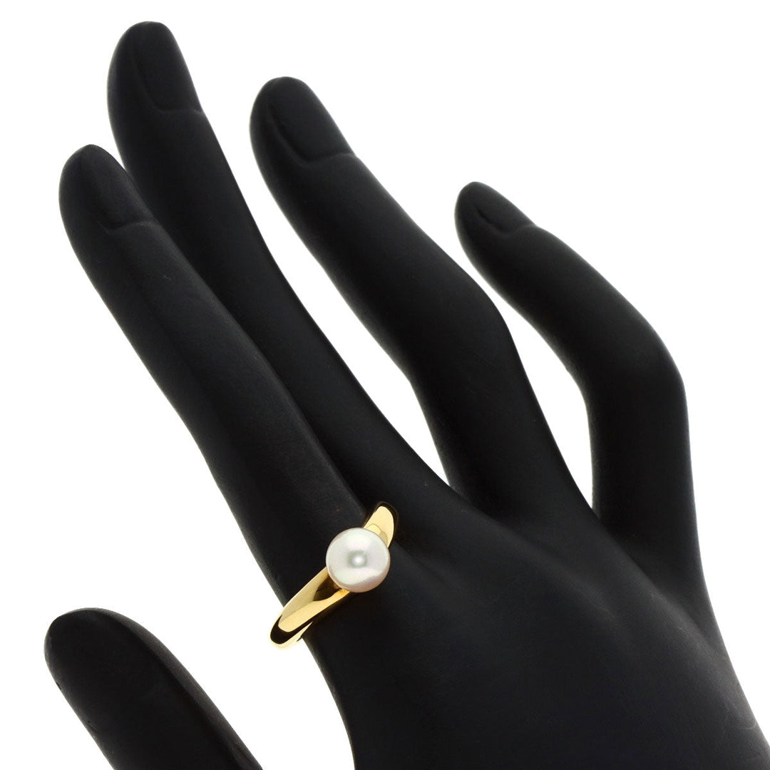 MIKIMOTO Ring 18K Yellow Gold gold Akoya pearl Pearl