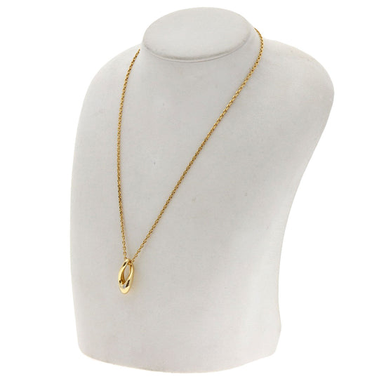FRED Necklace 18K Yellow Gold gold Diamond Drop Women Used Authentic