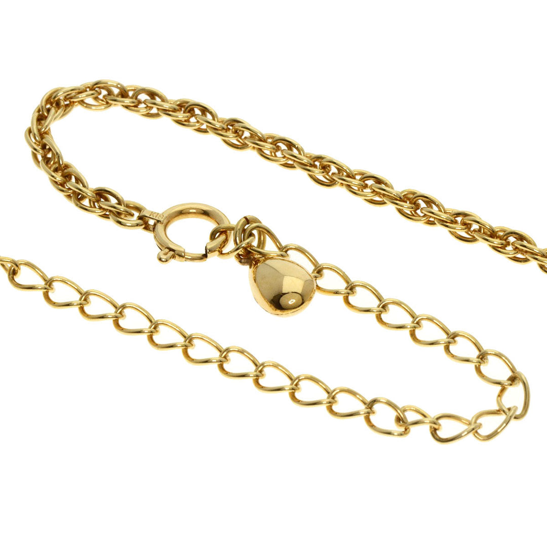 JUNE Necklace 18K Yellow Gold gold Pink sapphire diamond