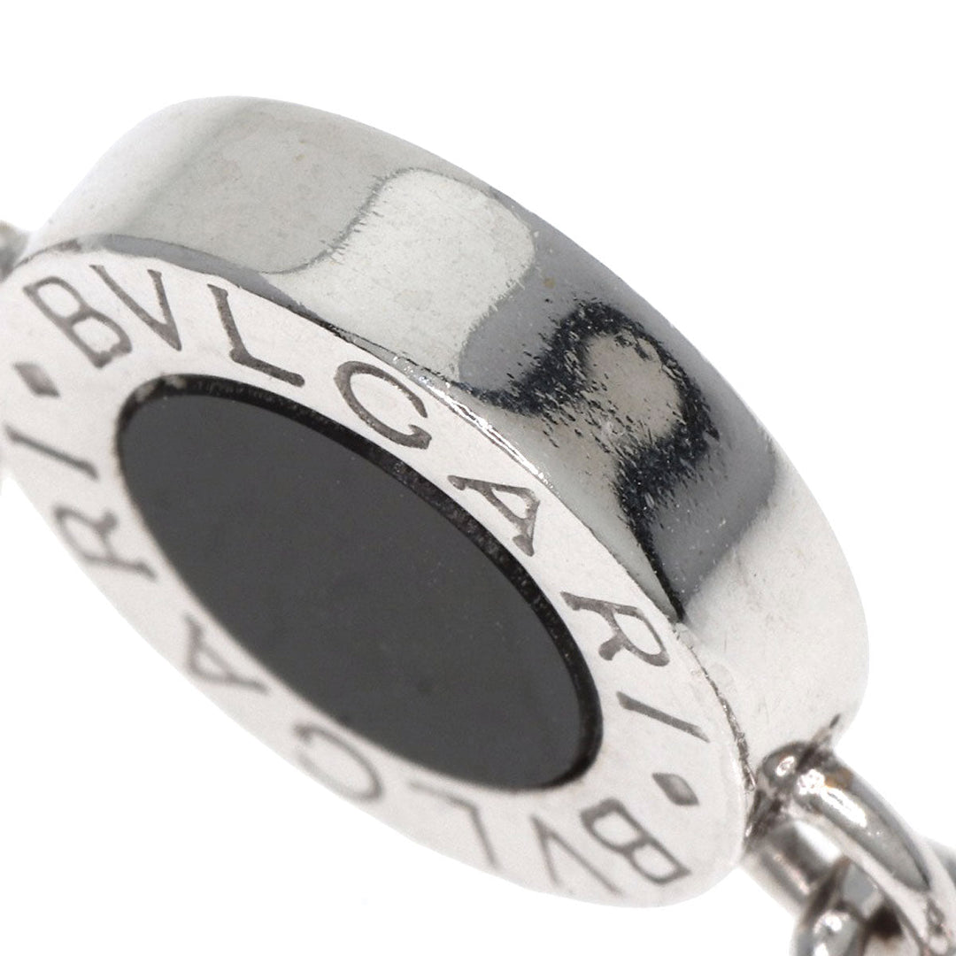 BVLGARI Necklace K18WG Silver Bulgari Bulgari Onyx Diamond