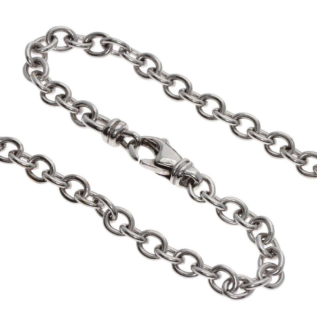 BVLGARI Necklace K18WG Silver Bulgari Bulgari Onyx Diamond