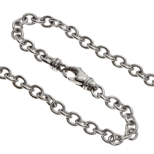 BVLGARI Necklace K18WG Silver Bulgari Bulgari Onyx Diamond