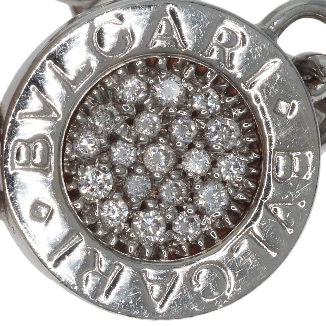 BVLGARI Necklace K18WG Silver Bulgari Bulgari Onyx Diamond