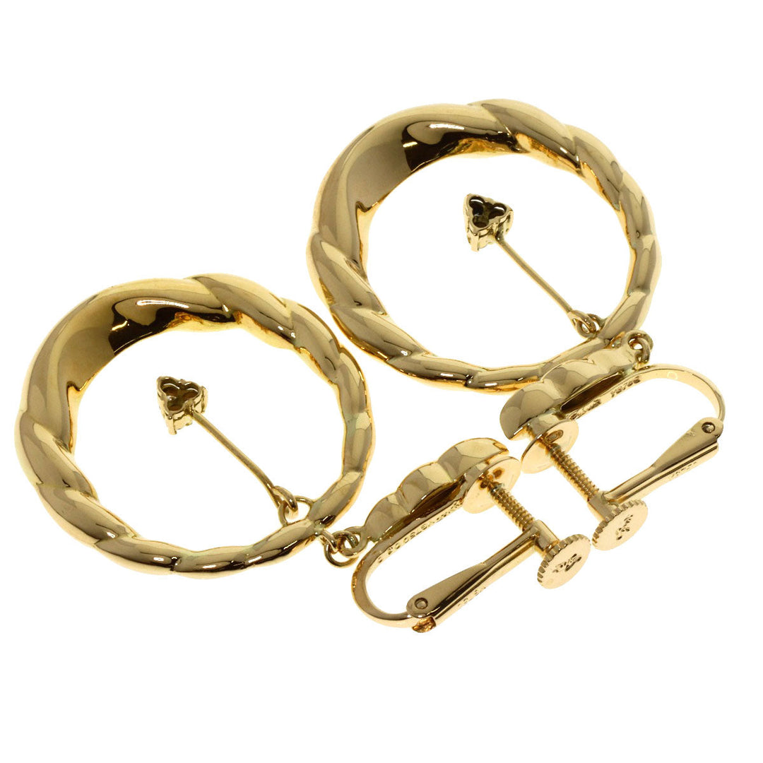 JUNE Earring 18K Yellow Gold gold diamond