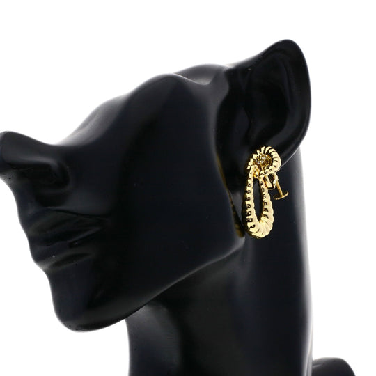 JUNE Earring 18K Yellow Gold gold diamond