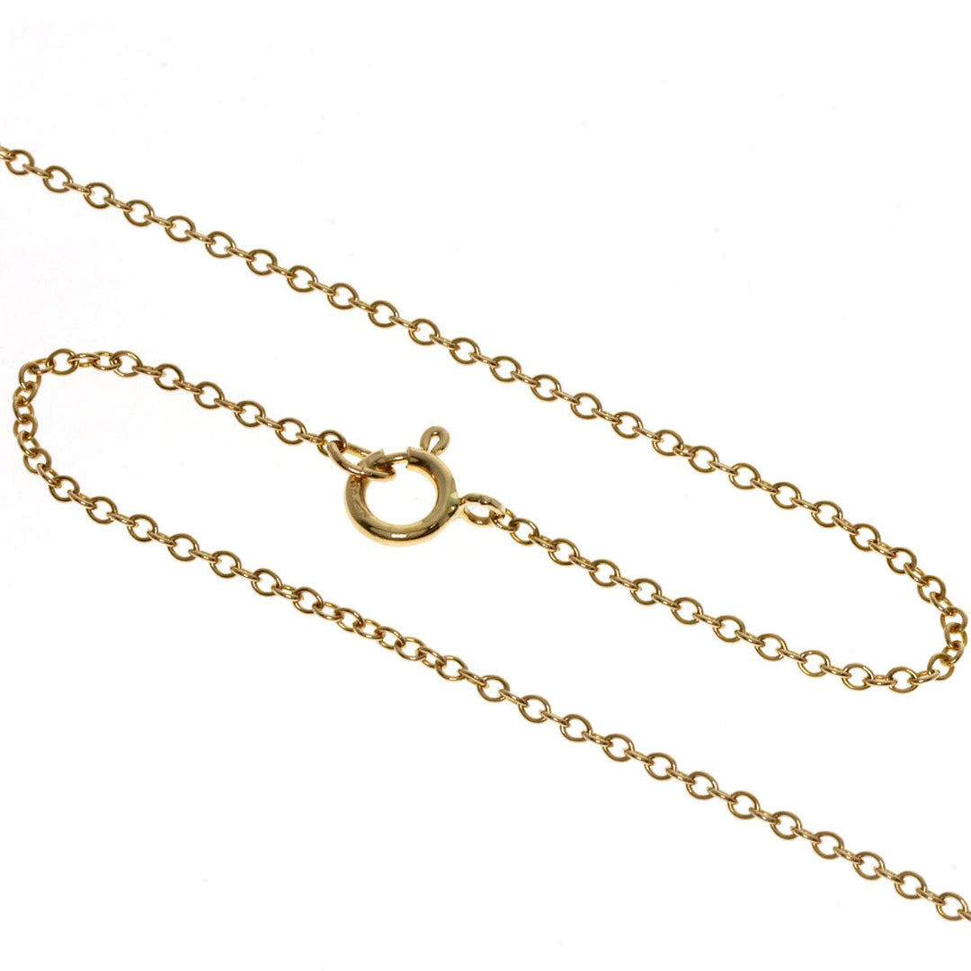 TIFFANY&Co. Necklace 18K Yellow Gold gold Heart diamond Women Used Authentic