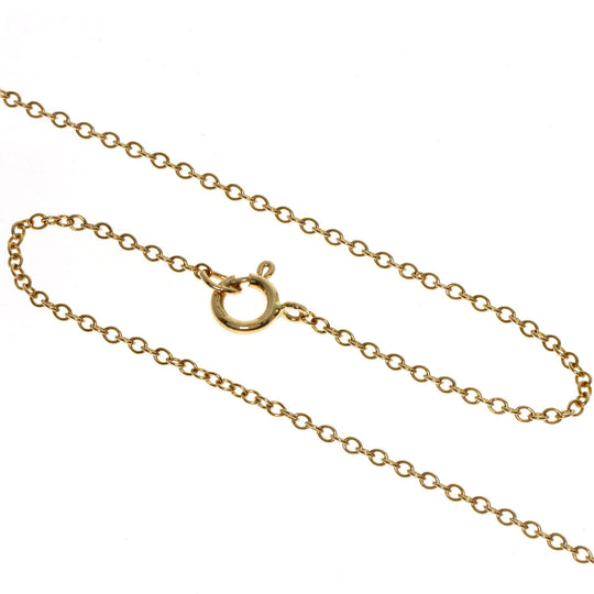 TIFFANY&Co. Necklace 18K Yellow Gold gold Heart diamond Women Used Authentic
