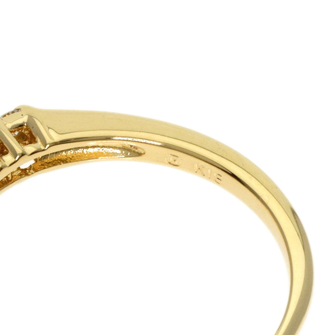 MIKIMOTO Ring 18K Yellow Gold gold Pearl pearl diamond