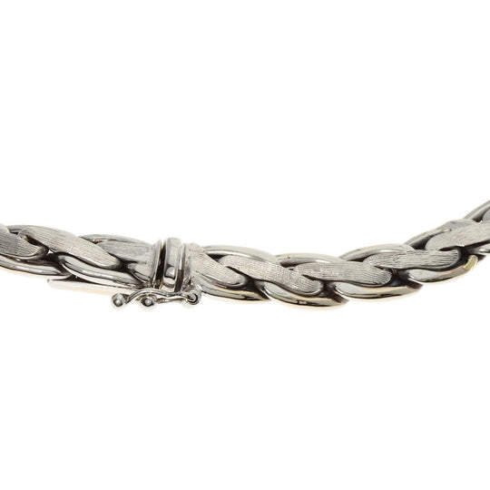 JUNE Necklace K18YG , PT900 Silver diamond Women Used Authentic