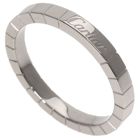 CARTIER Ring K18WG Silver Raniere #64 unisex(Unisex) Used Authentic