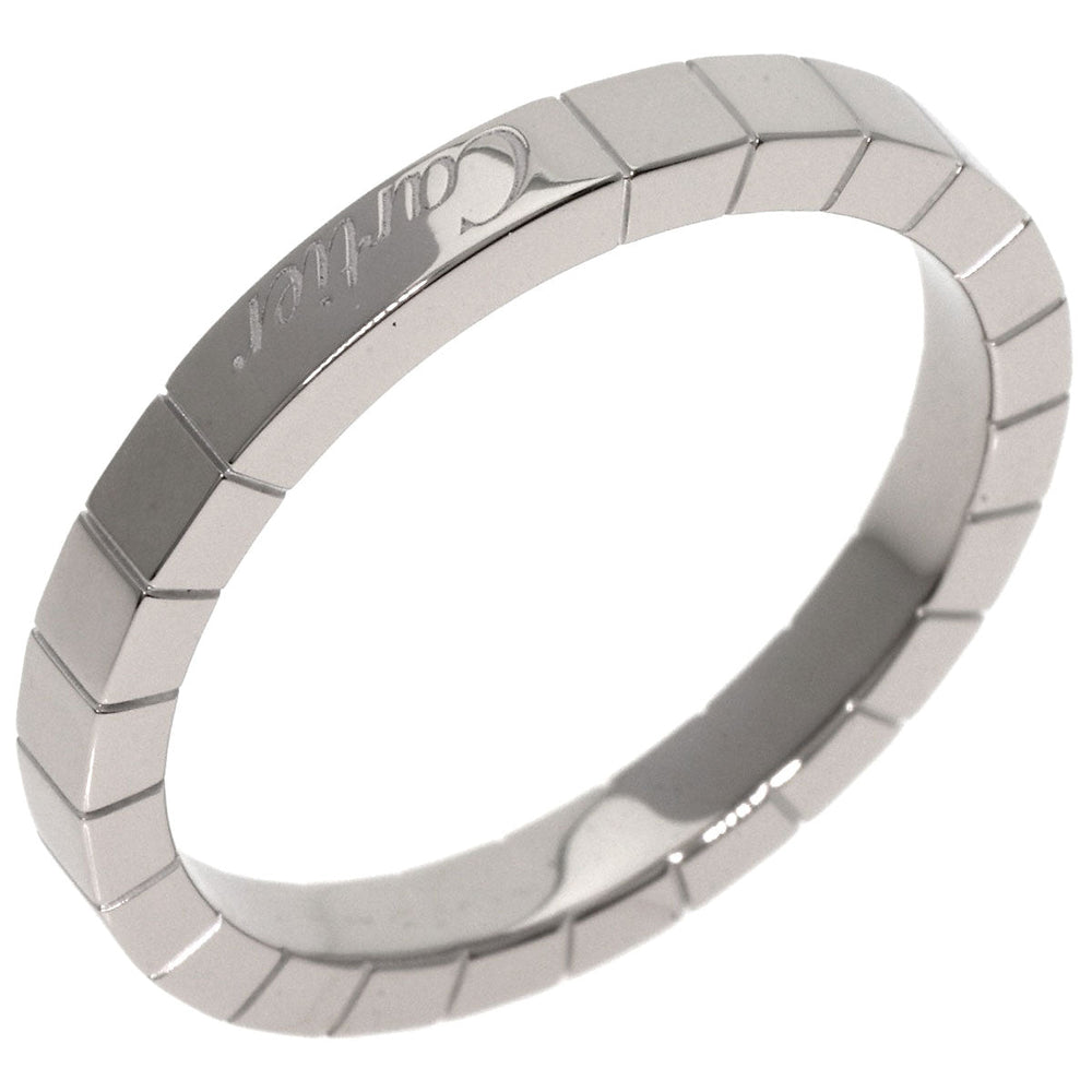 CARTIER Ring K18WG Silver Raniere #64 unisex(Unisex) Used Authentic